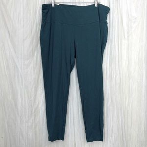 ⭐️ Terra & Sky green teal forest leggings workout pants NWT women plus size 2X